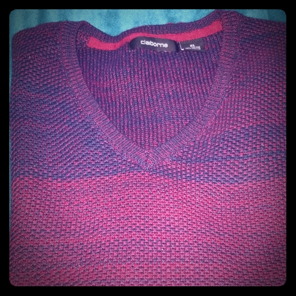 Men multi color sweater